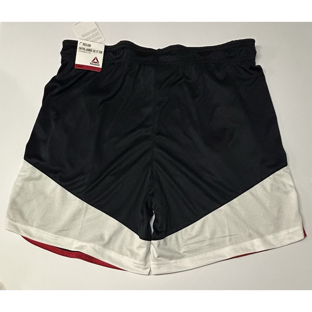 Reebok 7" Inseam Shorts Mens Size XL Blue Red Pull On Activewear NWT - Picture 11 of 12